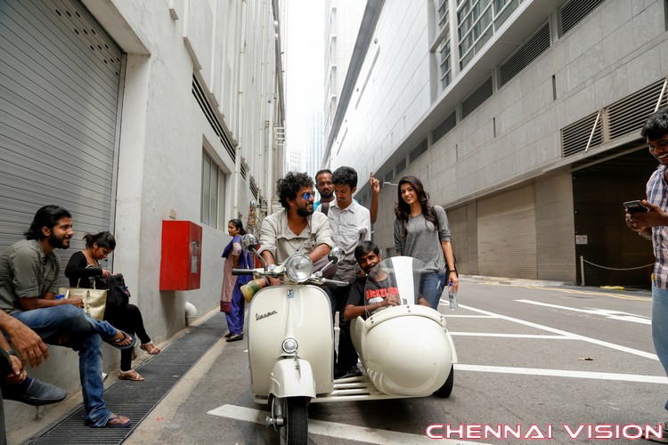 Chennai 2 Singapore Tamil Movie Working Photos