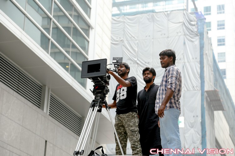 Chennai 2 Singapore Tamil Movie Working Photos