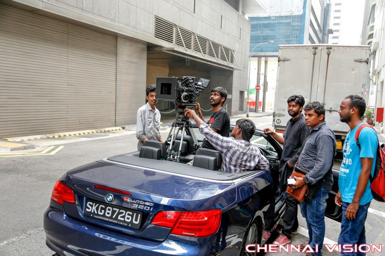 Chennai 2 Singapore Tamil Movie Working Photos