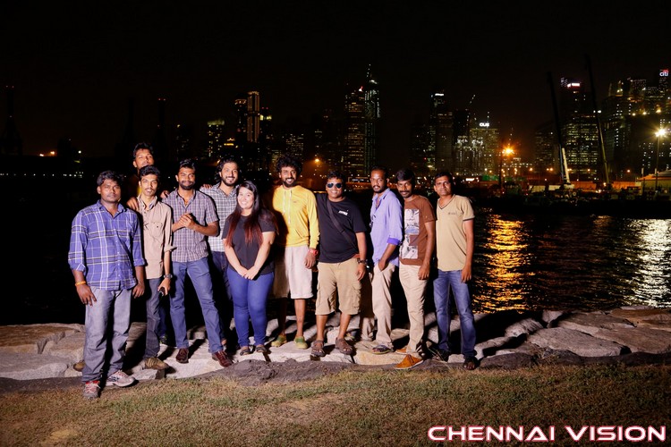 Chennai 2 Singapore Tamil Movie Working Photos