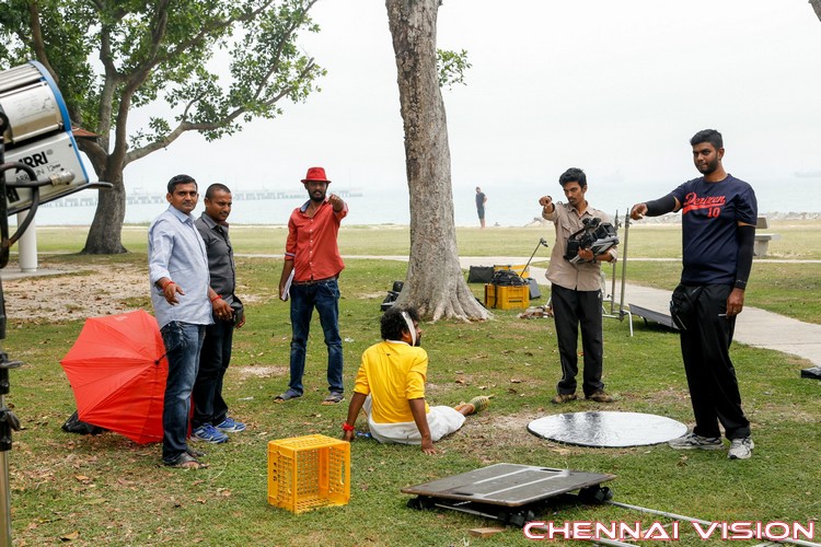 Chennai 2 Singapore Tamil Movie Working Photos