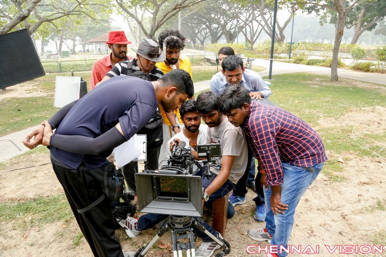 Chennai 2 Singapore Tamil Movie Working Photos