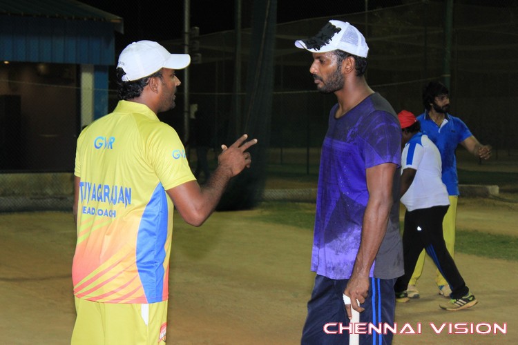 Lebara Natchathira Cricket Practice Photos by Chennaivision