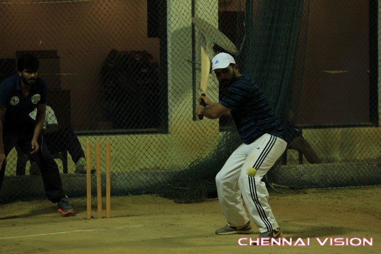 Lebara Natchathira Cricket Practice Photos by Chennaivision