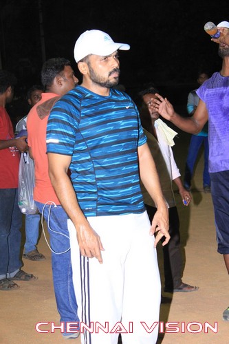 Lebara Natchathira Cricket Practice Photos by Chennaivision