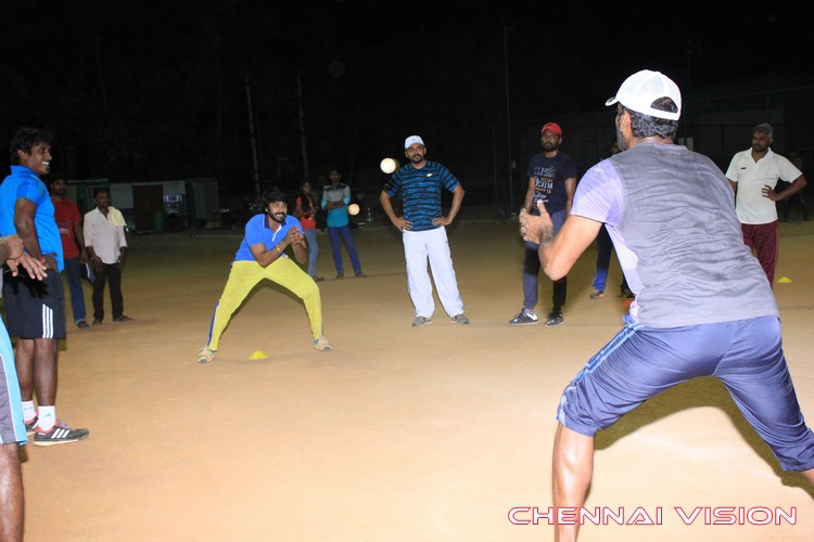 Lebara Natchathira Cricket Practice Photos by Chennaivision