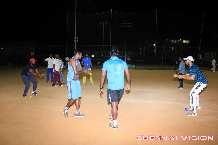 Lebara Natchathira Cricket Practice Photos by Chennaivision