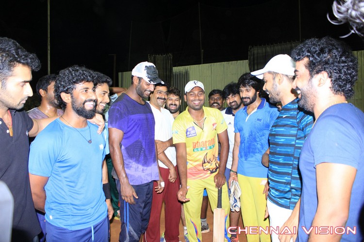 Lebara Natchathira Cricket Practice Photos by Chennaivision