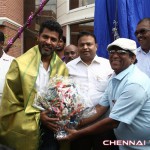 Prabhu Deva Inaugurate Michael Jackson Granite Statue Photos