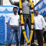 Prabhu Deva Inaugurate Michael Jackson Granite Statue Photos