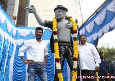 Prabhu Deva Inaugurate Michael Jackson Granite Statue Event Photos