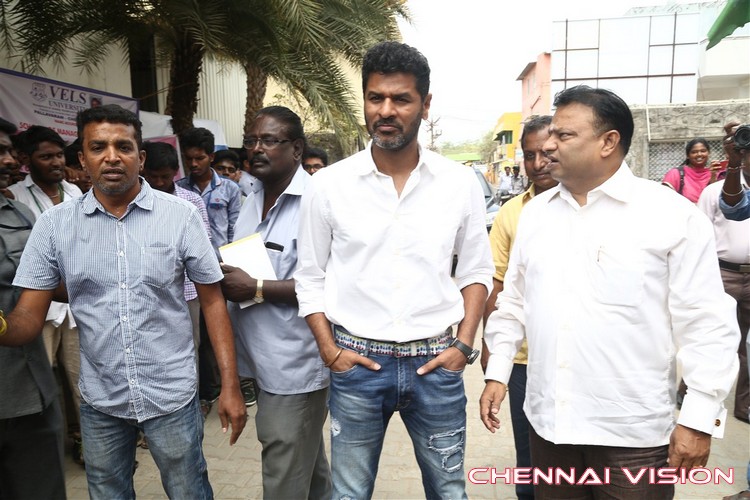 Prabhu Deva Inaugurate Michael Jackson Granite Statue Photos