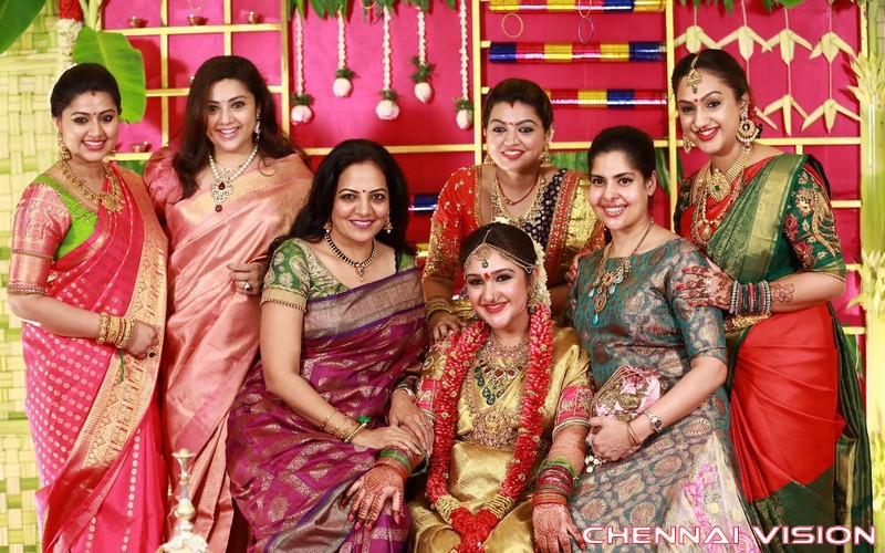 Rahul Weds Sridevi Seemandam Function Photos