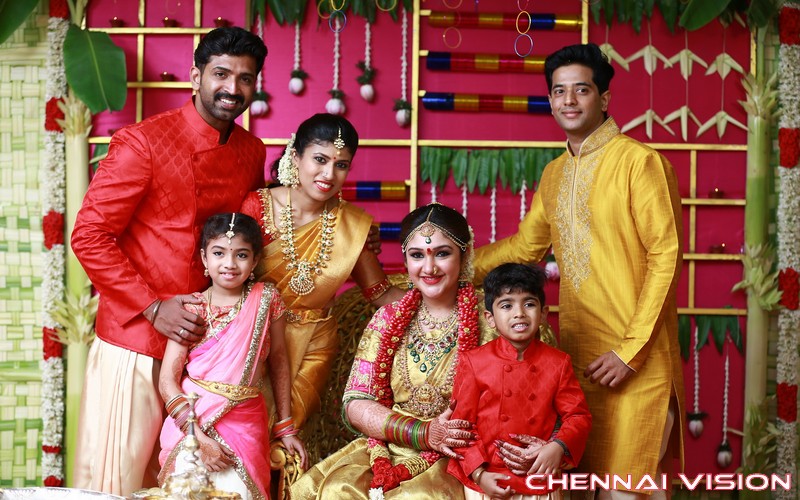 Rahul Weds Sridevi Seemandam Function Photos