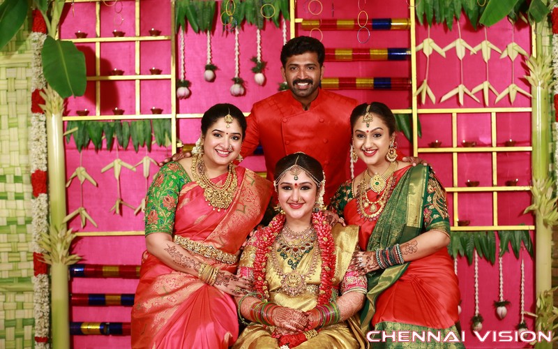 Rahul Weds Sridevi Seemandam Function Photos