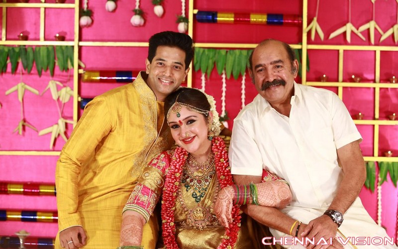 Rahul Weds Sridevi Seemandam Function Photos