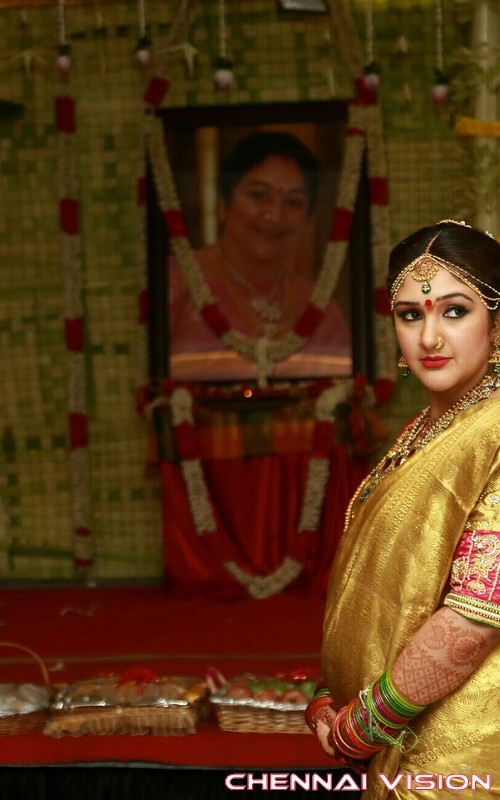 Rahul Weds Sridevi Seemandam Function Photos