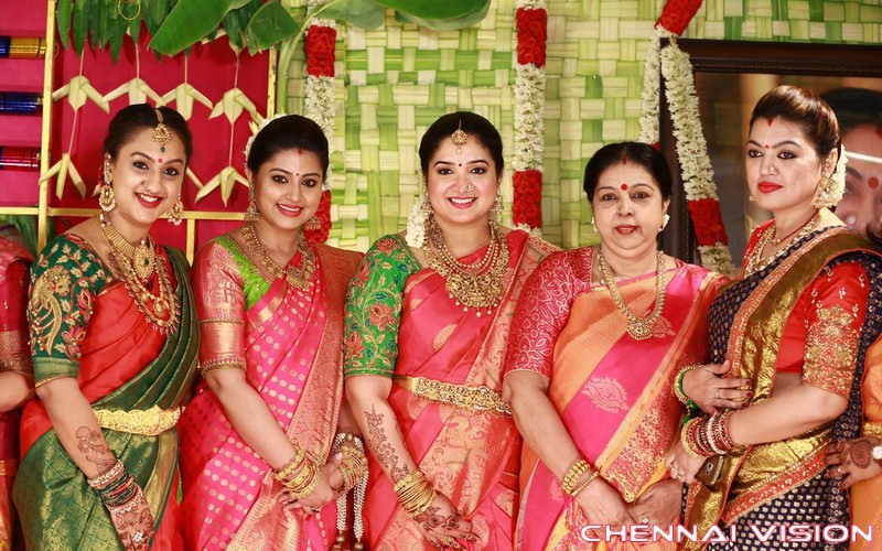 Rahul Weds Sridevi Seemandam Function Photos