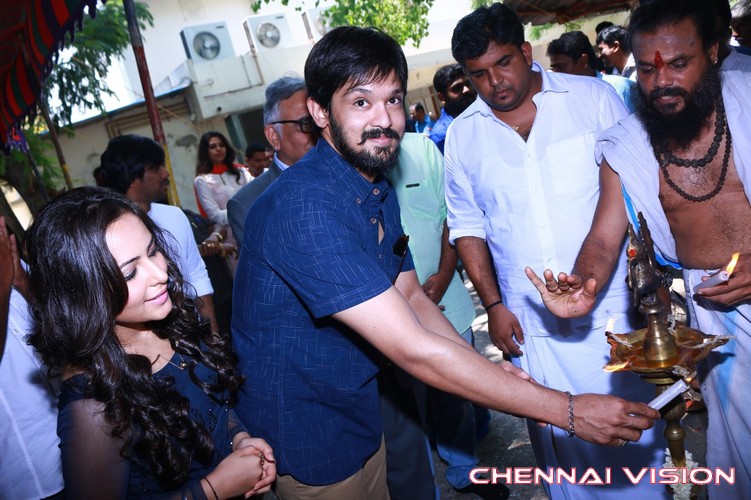 Sei Tamil Movie Pooja Photos