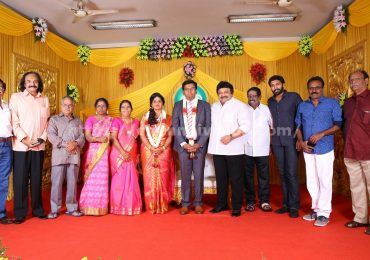 Kumudam Chitramani Son Girirajan Wedding Reception Photos