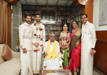 CHIYAAN VIKRAM  DAUGHTER MARRIAGE PHOTOS