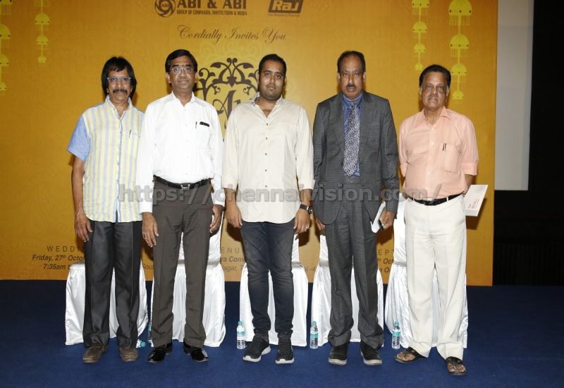 Press meet Stills of Abi & Abi Pictures, Mr. Abinesh Elangovan regarding his marriage