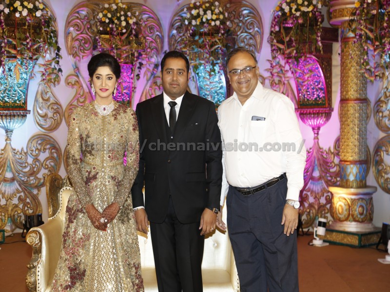 Producer Abinesh Elangovan - Nandhini Wedding Reception Stills