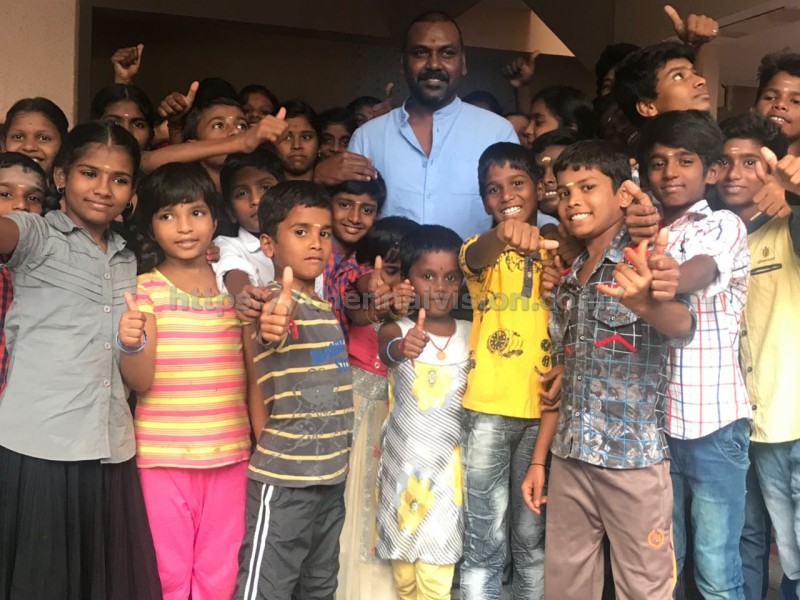 Raghava Lawrence Birthday celebration photos