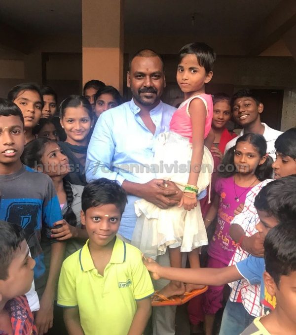 Raghava Lawrence Birthday celebration photos