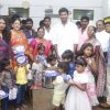 Actor Vishal celebrate diwali at Crost Whit Home