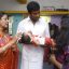 Actor Vishal celebrate diwali at Crost Whit Home