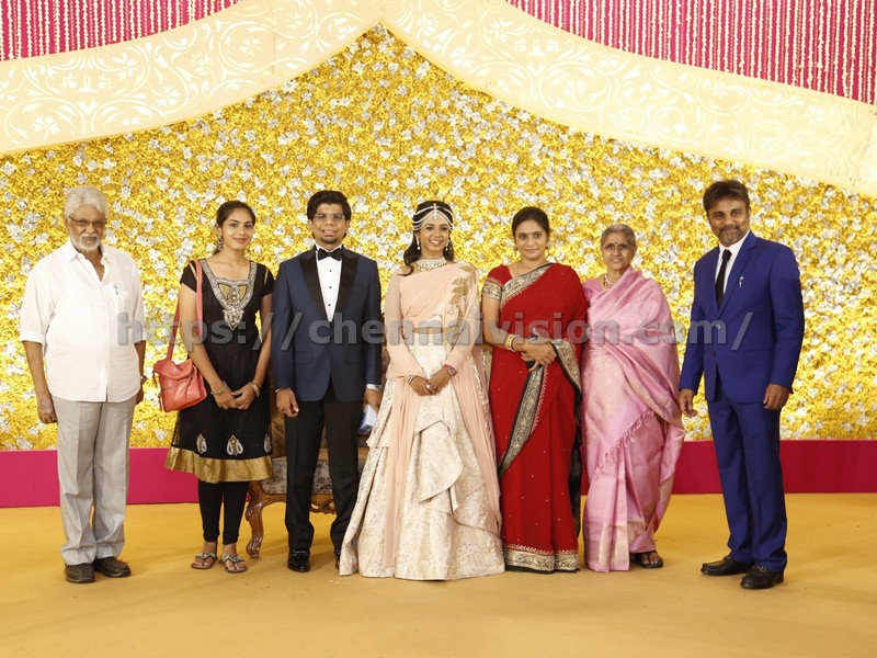 Chidambaram's Son N.Surya Chidambaram - Meenu Lakshmanan Wedding