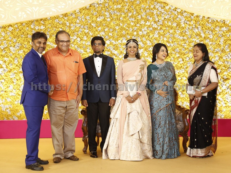 Chidambaram's Son N.Surya Chidambaram - Meenu Lakshmanan Wedding