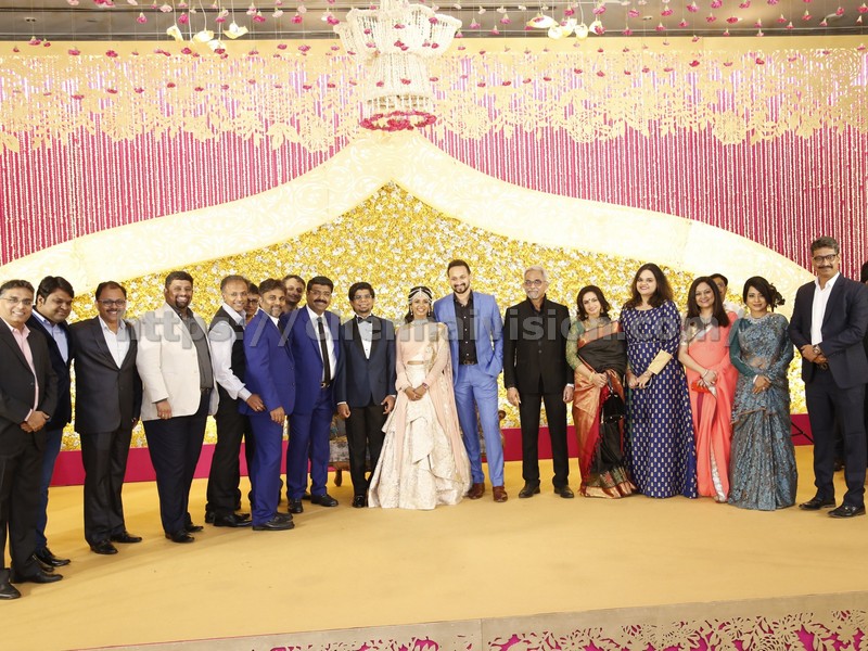 Chidambaram's Son N.Surya Chidambaram - Meenu Lakshmanan Wedding