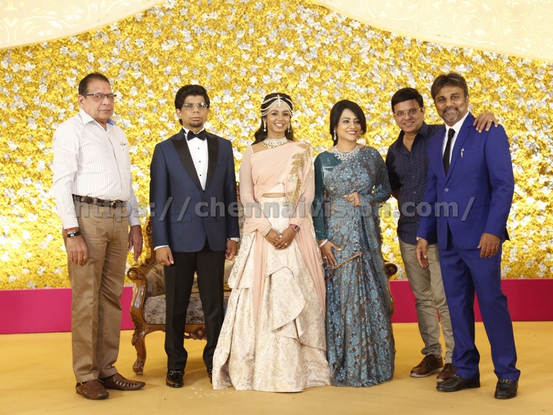 Chidambaram's Son N.Surya Chidambaram - Meenu Lakshmanan Wedding