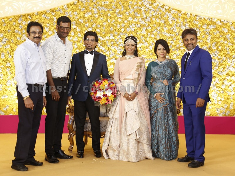 Chidambaram's Son N.Surya Chidambaram - Meenu Lakshmanan Wedding