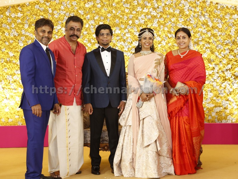 Chidambaram's Son N.Surya Chidambaram - Meenu Lakshmanan Wedding