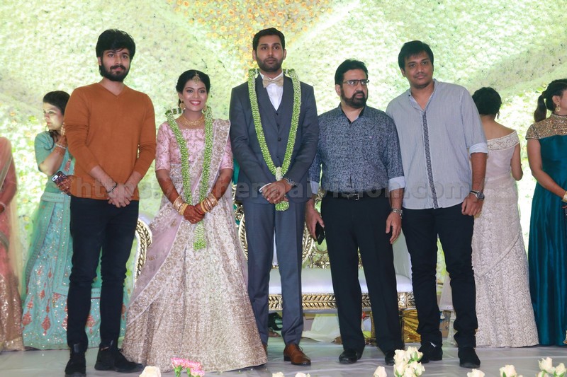 AadhavWedsVinodhnie Reception Images