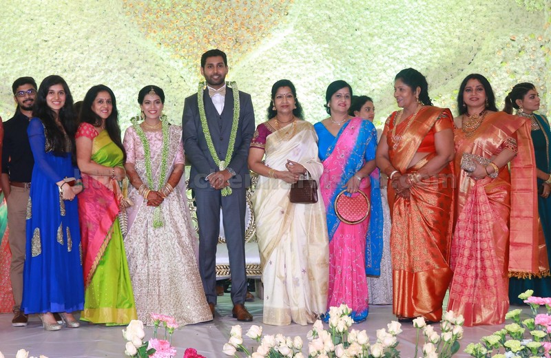 AadhavWedsVinodhnie Reception Images