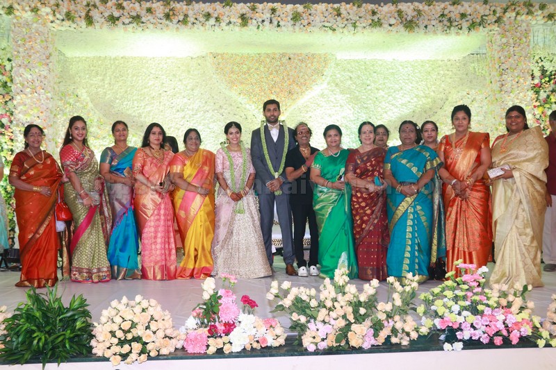 AadhavWedsVinodhnie Reception Images