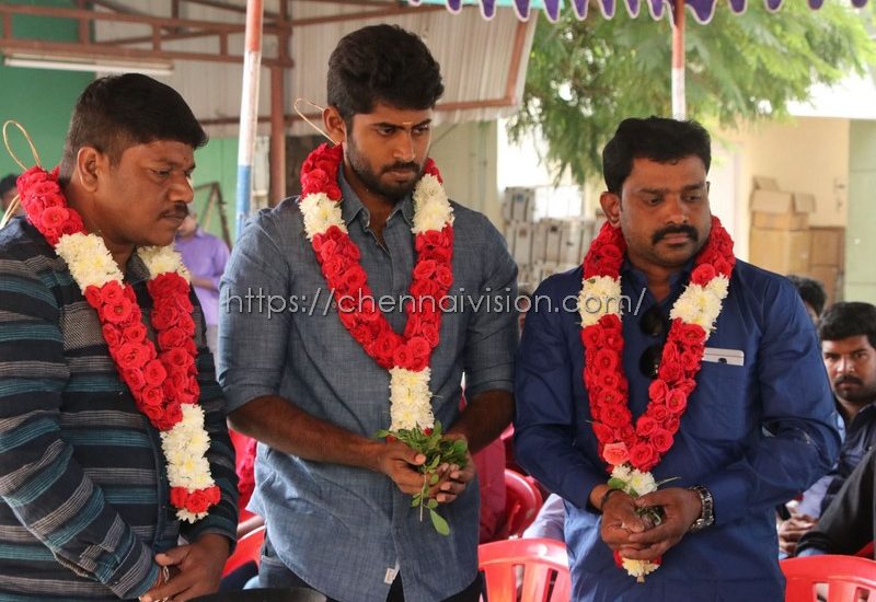 Actor Kathir New Movie Pooja Photos