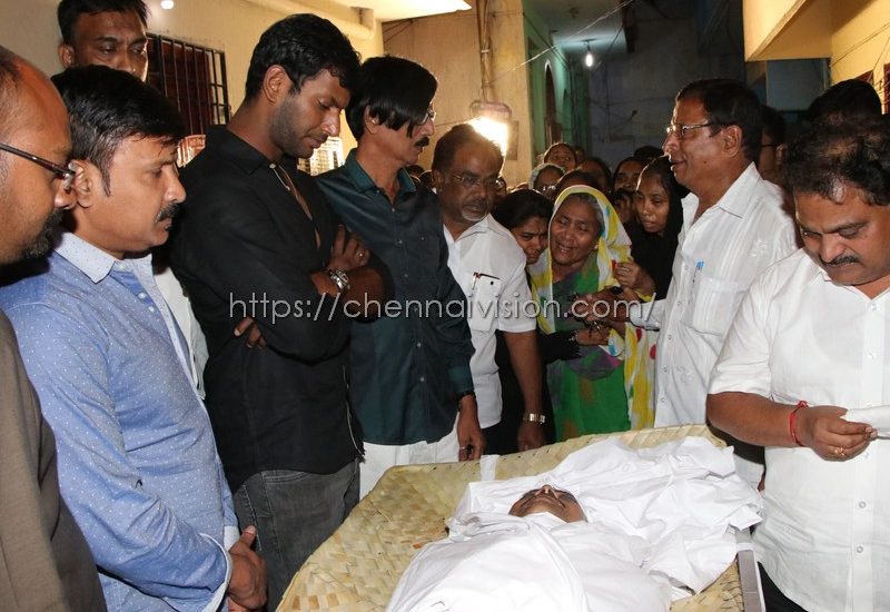 Actor Kaja Mohideen Final Funeral Photos