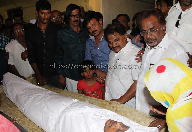 Actor Kaja Mohideen Final Funeral Photos