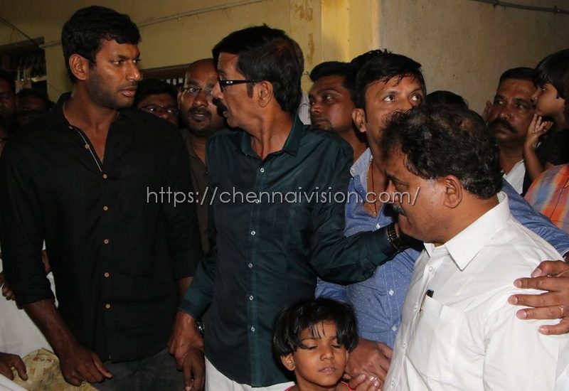 Actor Kaja Mohideen Final Funeral Photos