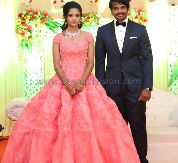 Esakki Kishore Weds Chandra Roshini Wedding Reception Photos