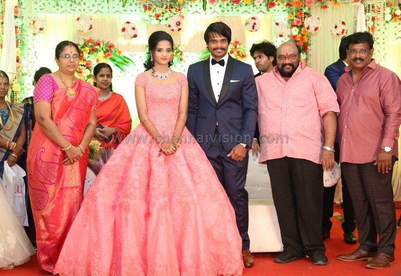 Esakki Kishore Weds Chandra Roshini Wedding Reception Photos