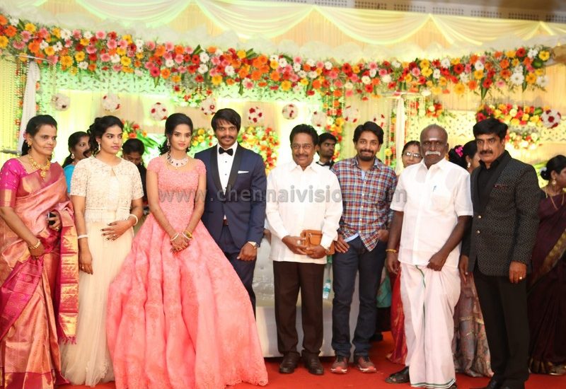 Esakki Kishore Weds Chandra Roshini Wedding Reception Photos