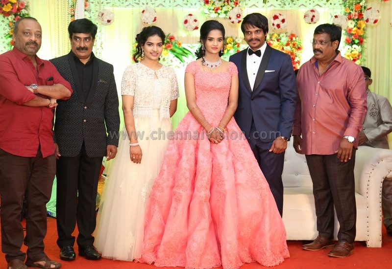 Esakki Kishore Weds Chandra Roshini Wedding Reception Photos