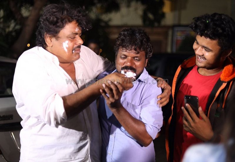 Kadaman Parai Movie Team Celebrated mansoor ali khan's Birthday Photos