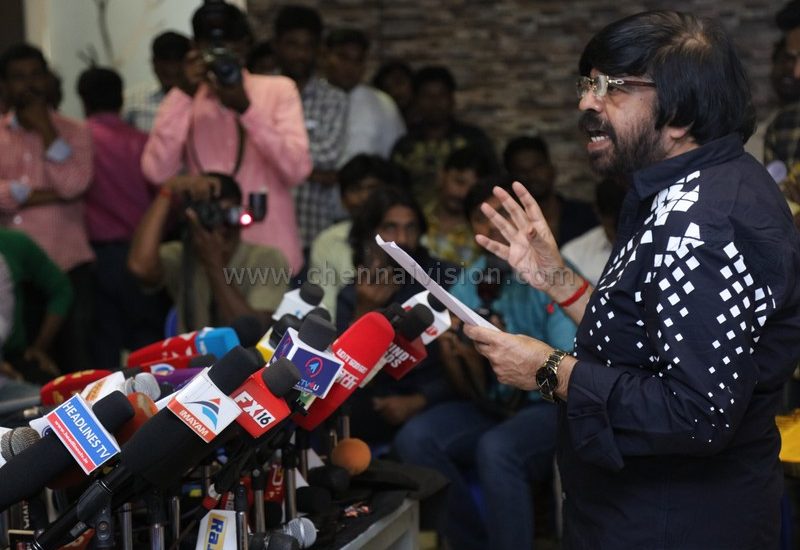 T Rajendar Press Meet Photos